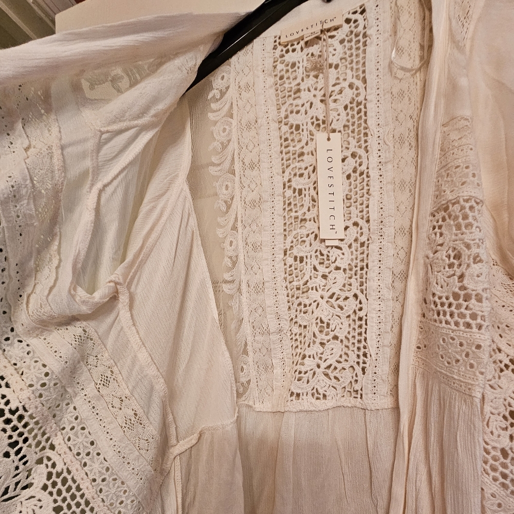 Lovestich romantic rayon cardigan